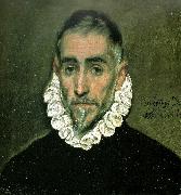 El Greco, an unknown man